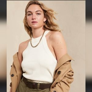 Banana Republic Heavy Knit Halter Tank